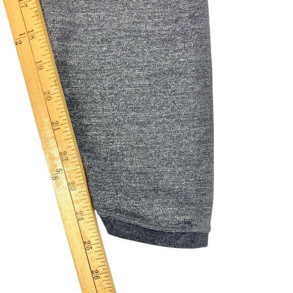 Lululemon Leggings Womens Sz 8 Heathered Black Featherlight Tight 7/8 Yoga Pants - Picture 14 of 16